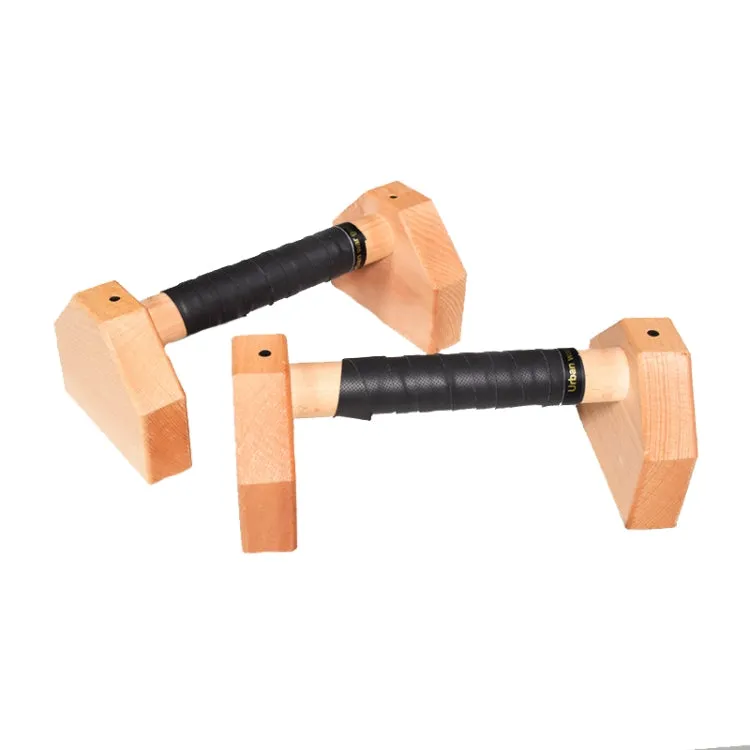 1 Pair Push-Ups Bracket Wooden Single Parallel Bars Inverted Frame, Specification:  40cm