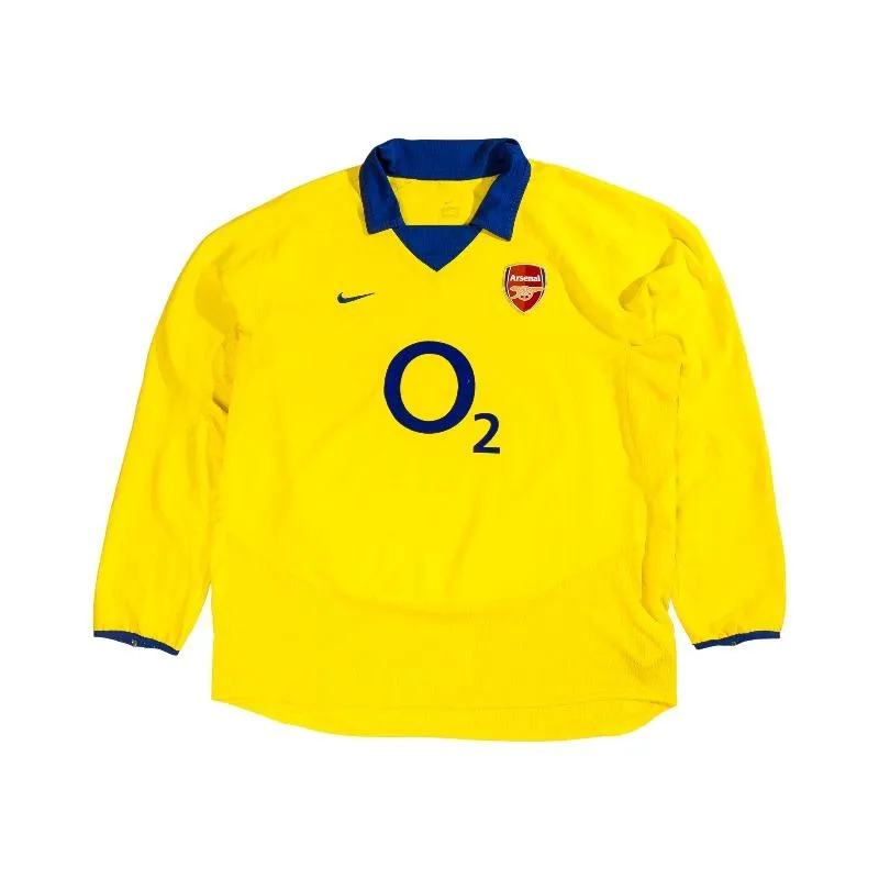 2003-05 Arsenal Away LS Shirt Henry 14 (Excellent) XXL