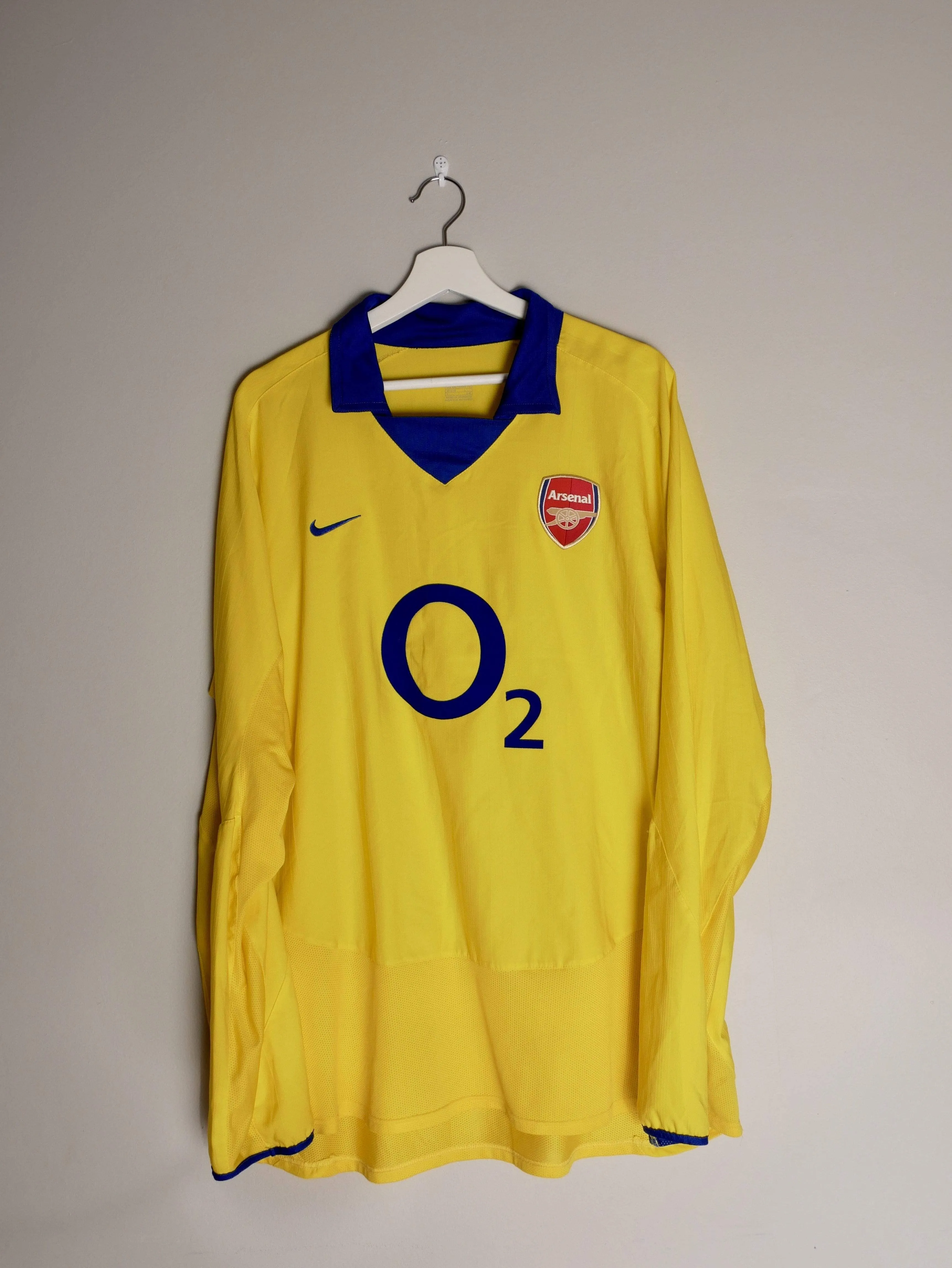 2003-05 Arsenal Away LS Shirt Henry 14 (Excellent) XXL