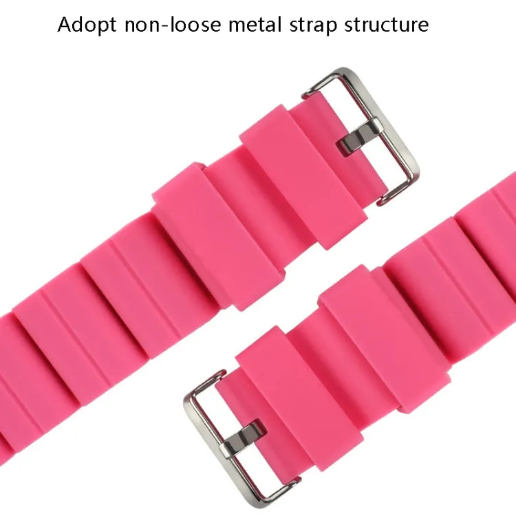 A Pair Outdoor Sports Running Fitness Yoga Load Bracelet Training Plus Heavy Silicone Wristband(Purple)