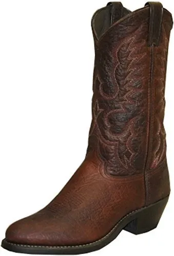 Abilene Men's Bison Leather Cowboy Boot