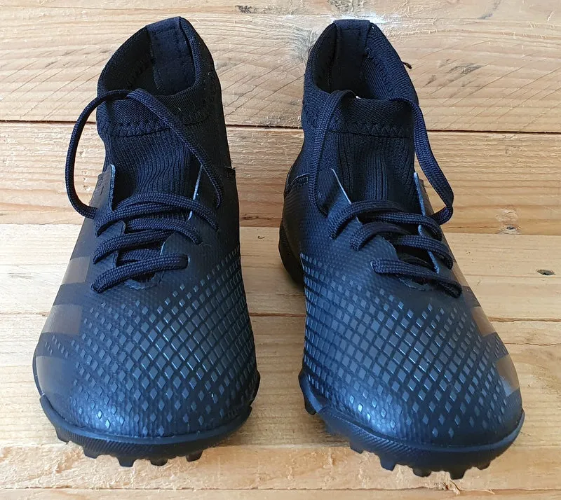Adidas Predator 20.3 Turf Leather Kids Trainers EF1951 Black UK11K/US11.5K/EU29