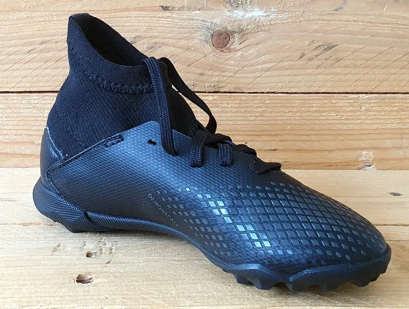 Adidas Predator 20.3 Turf Leather Kids Trainers EF1951 Black UK11K/US11.5K/EU29