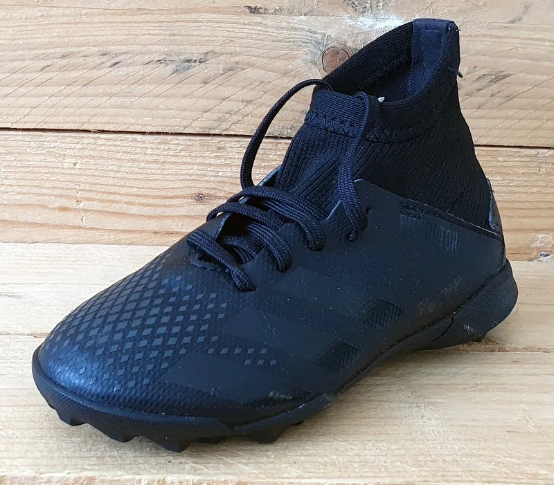 Adidas Predator 20.3 Turf Leather Kids Trainers EF1951 Black UK11K/US11.5K/EU29