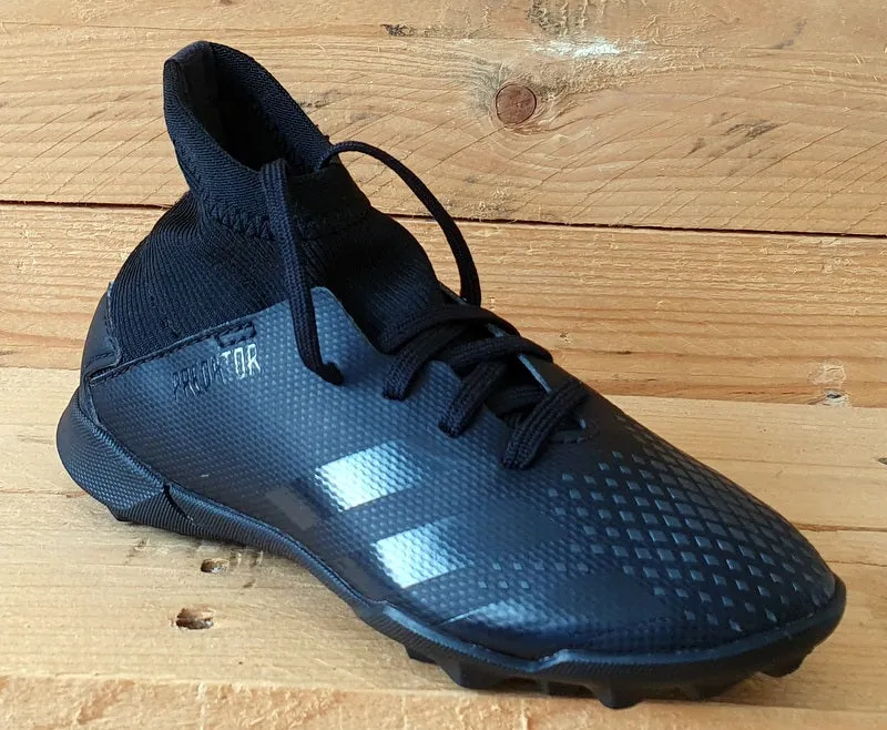 Adidas Predator 20.3 Turf Leather Kids Trainers EF1951 Black UK11K/US11.5K/EU29