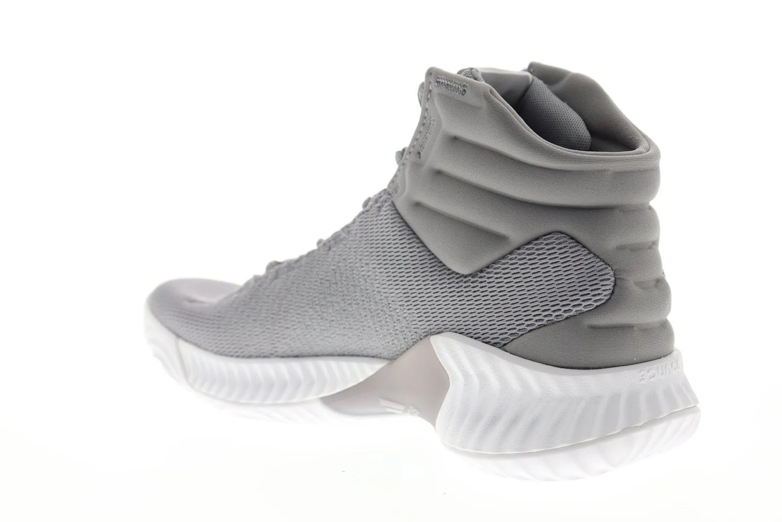 Adidas Pro Bounce 2018 AH2665 Mens Gray High Top Athletic Gym Basketball Shoes
