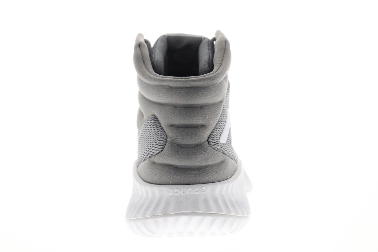 Adidas Pro Bounce 2018 AH2665 Mens Gray High Top Athletic Gym Basketball Shoes