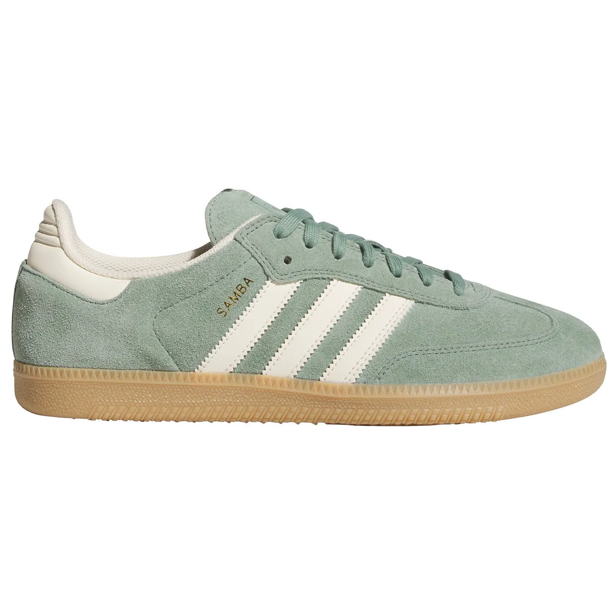 Adidas - Samba Adv Shoes Silver Green/White/Gold