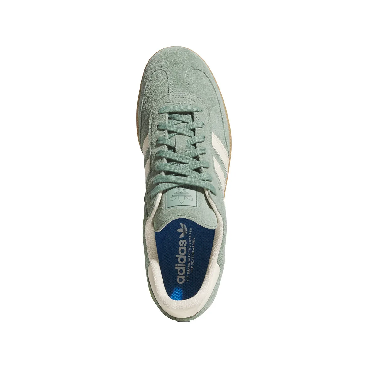 Adidas - Samba Adv Shoes Silver Green/White/Gold