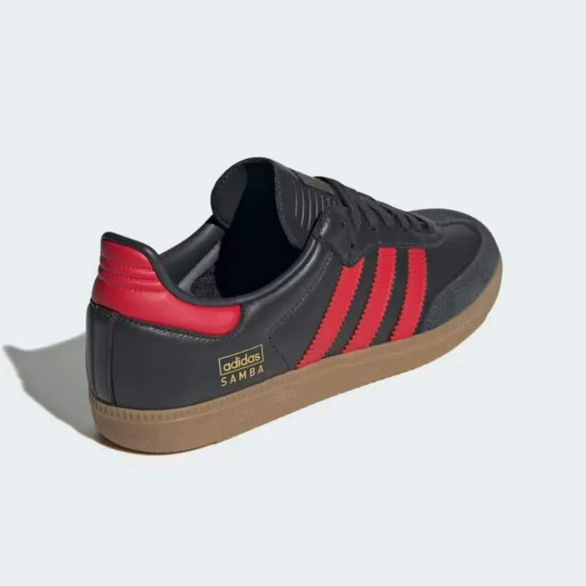 adidas Samba OG Carbon Better Scarlet Gum IG6173 Unisex (LF)