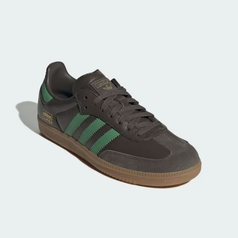 adidas Samba OG Shadow Olive Preloved Green Gum IG6175 Unisex (LF)