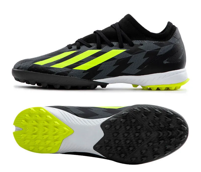 Adidas X Crazyfast.3 TF  - Core Black/Team Solar Yellow/Grey