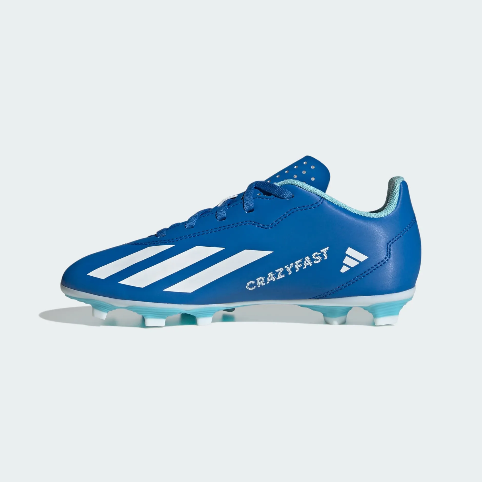 ADIDAS X CRAZYFAST.4 FLEXIBLE GROUND BOOTS - BLUE