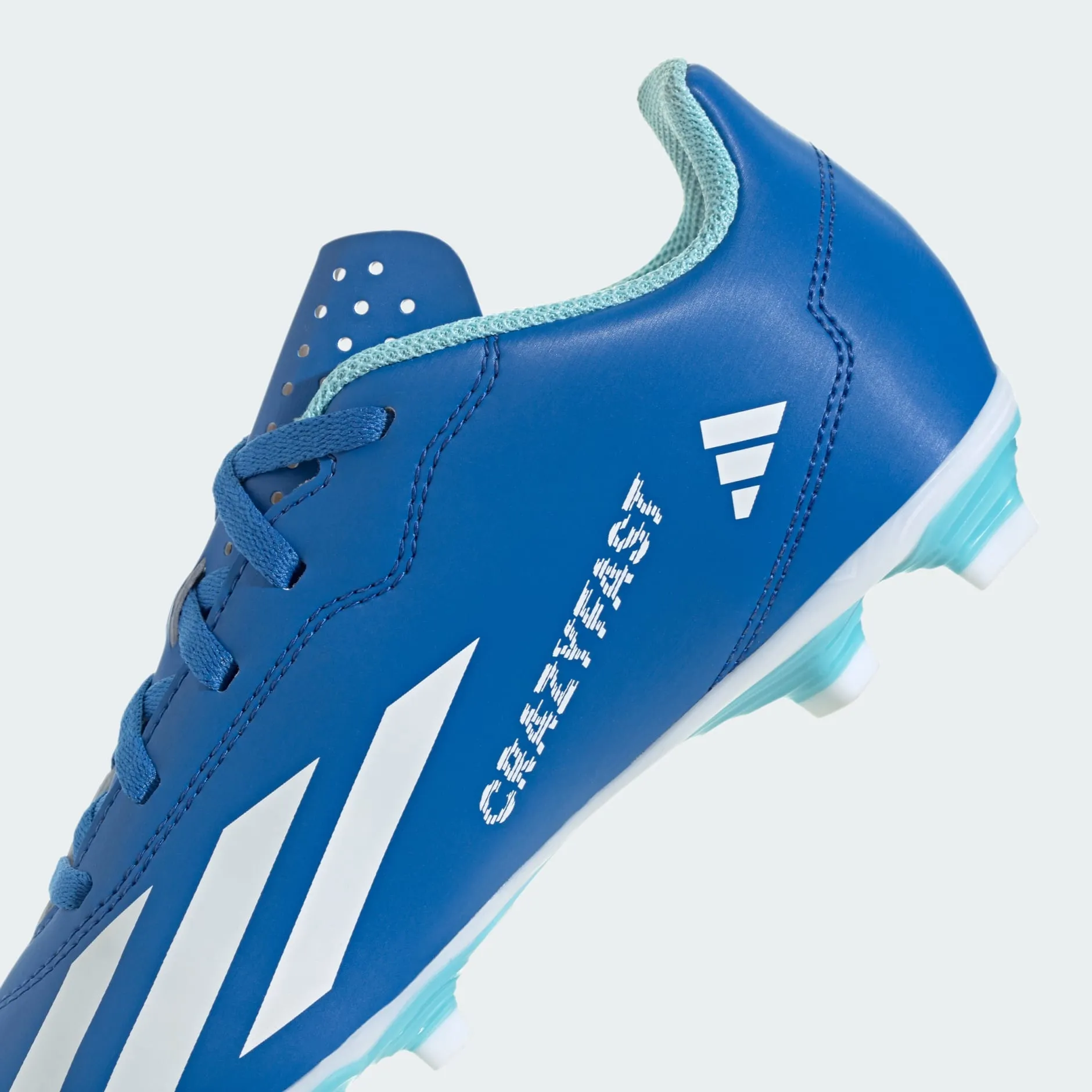 ADIDAS X CRAZYFAST.4 FLEXIBLE GROUND BOOTS - BLUE