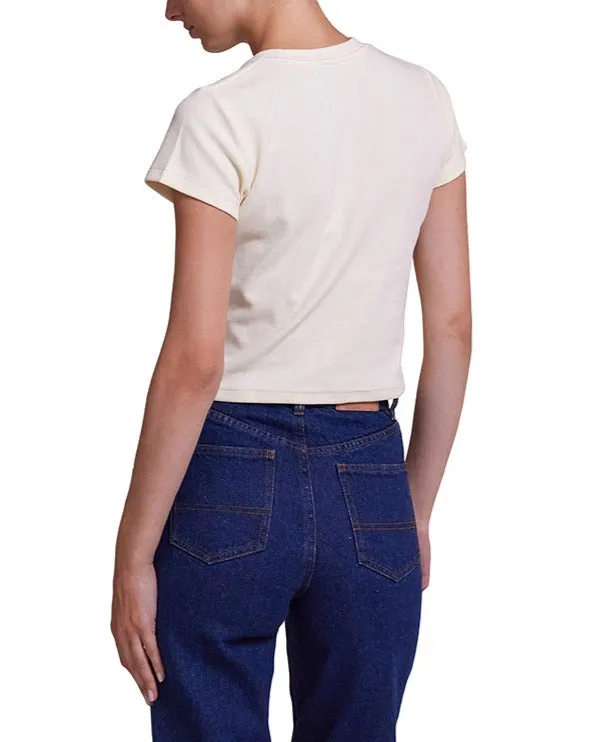 Aquatic Baby Tee - Whiter Sand