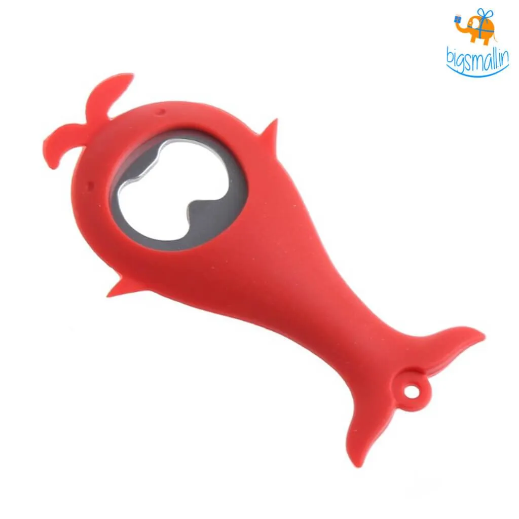 Aquatic Bottle Opener with Magnet