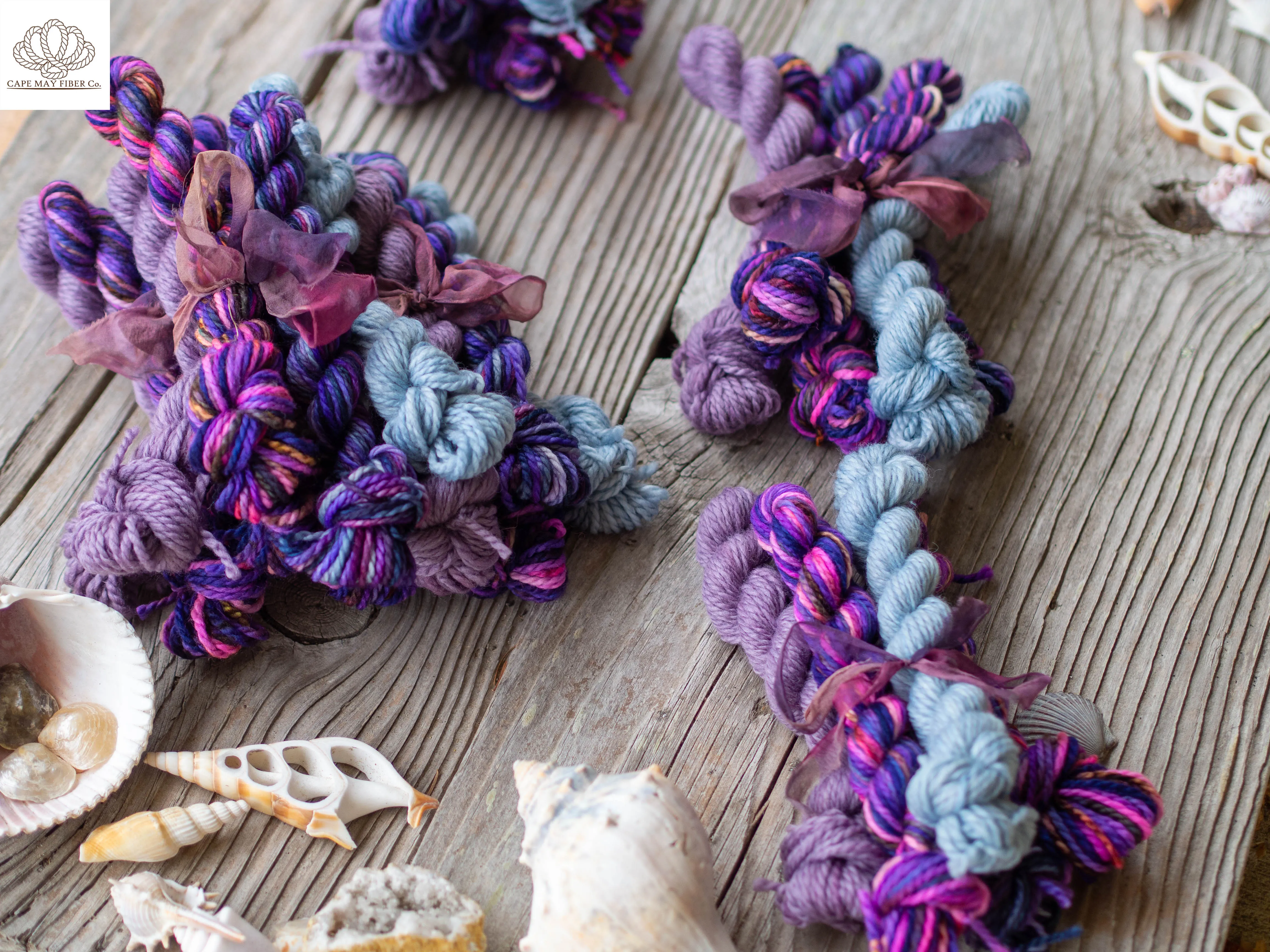 Aquatic Life Mini Skein Set Aran Weight