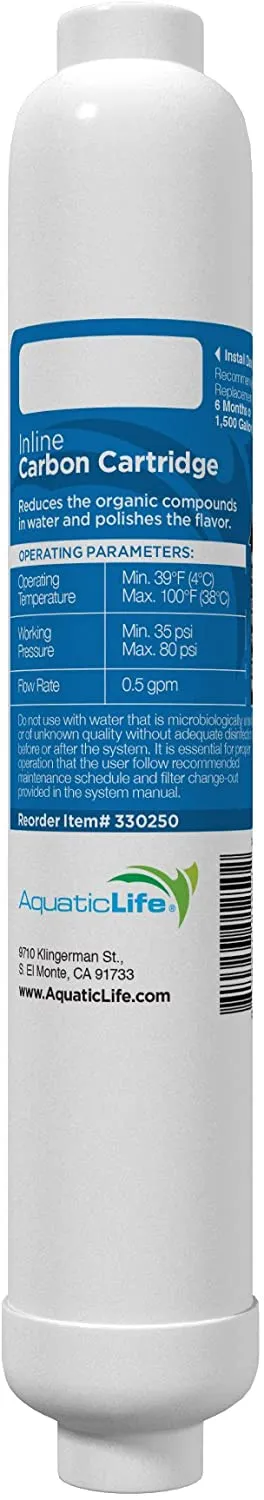 AquaticLife RO Buddie Replacement Carbon Cartridge