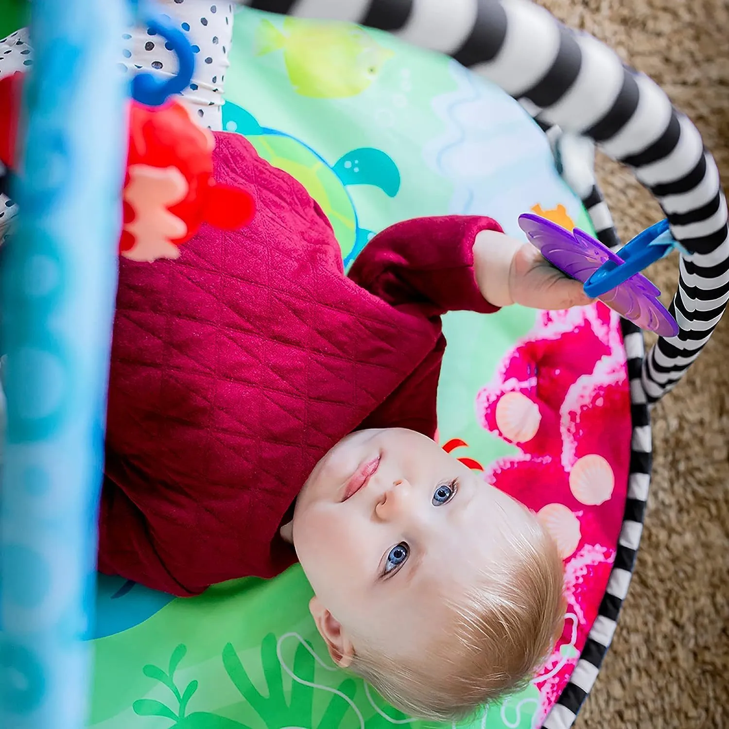 Baby Einstein: Sea Floor Explorers 2 in 1 Water Mat Play Gym