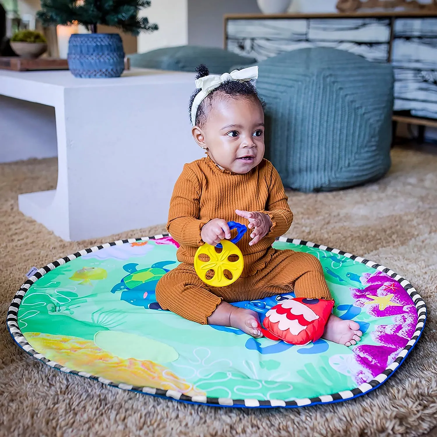 Baby Einstein: Sea Floor Explorers 2 in 1 Water Mat Play Gym