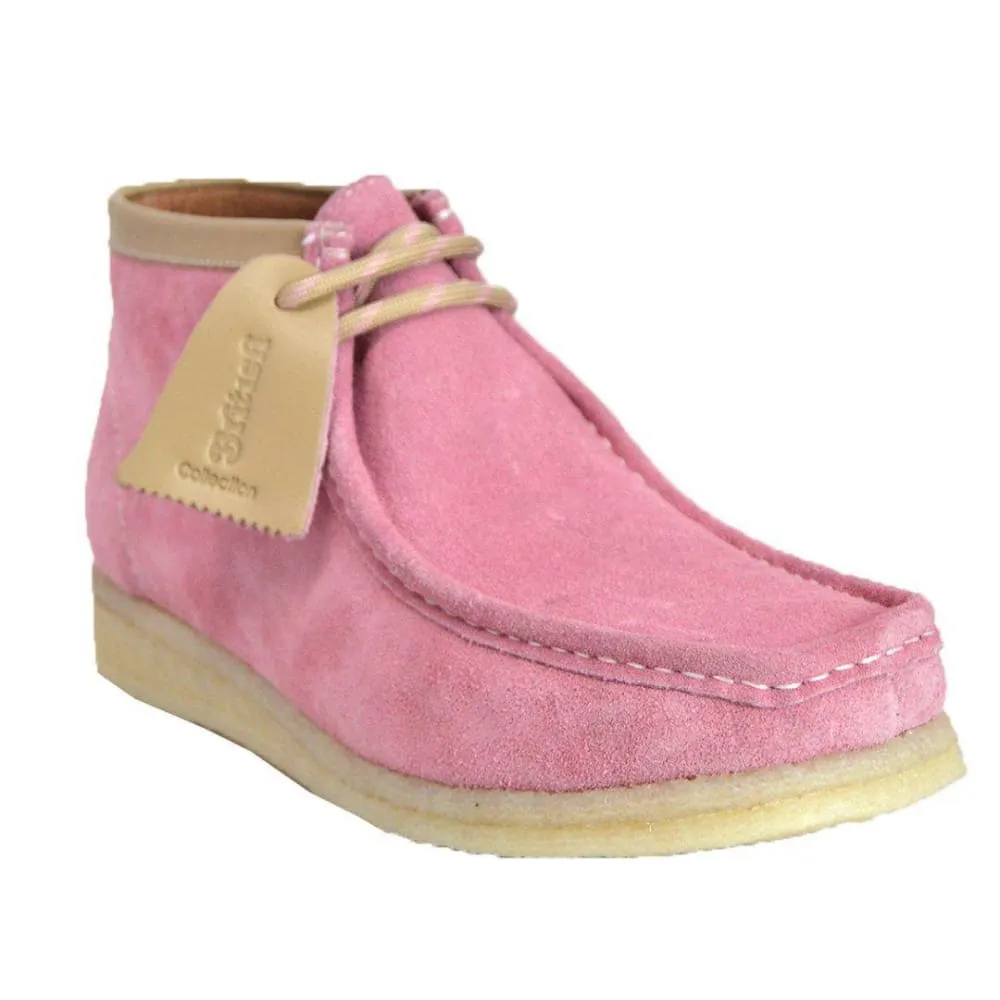British Walkers Walker 200 Wallabee Boots Men's Limited Edition Leather and Suede