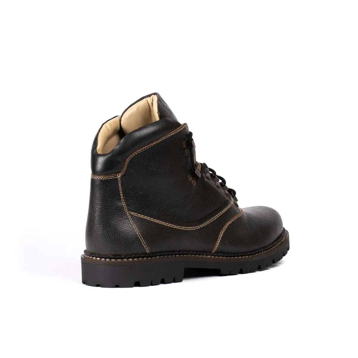 Brogan Leather Ankle Boot
