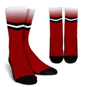 #BuckyNation Wisconsin Crew Socks