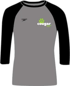 Cougar Aquatic Team - SPEEDO Unisex Logo Baseball Tee