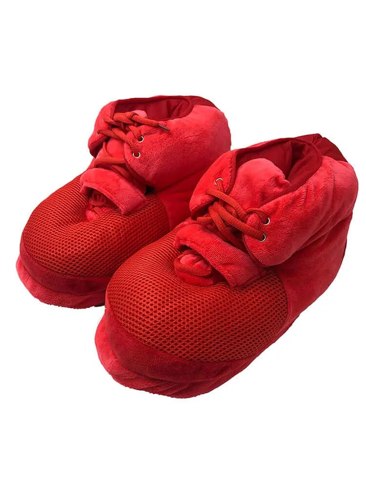 Cozy Unisex Winter Cotton Slippers | Hip Hop Basketball Styling