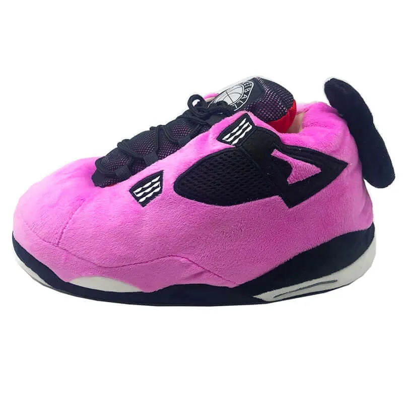 Cozy Unisex Winter Cotton Slippers | Hip Hop Basketball Styling