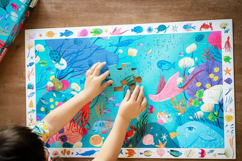 Djeco - Puzzle Observation 54pcs - Aquatic