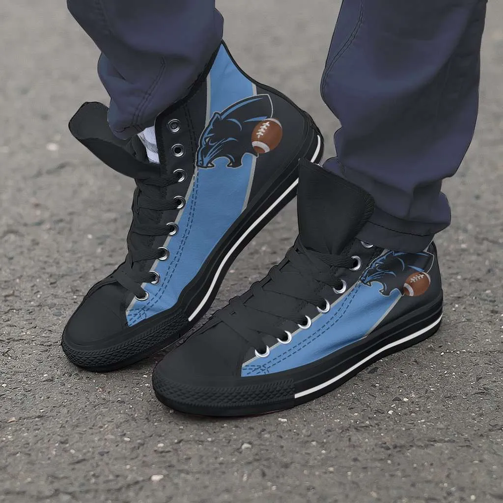 Fan Art Carolina Canvas High Top Shoes
