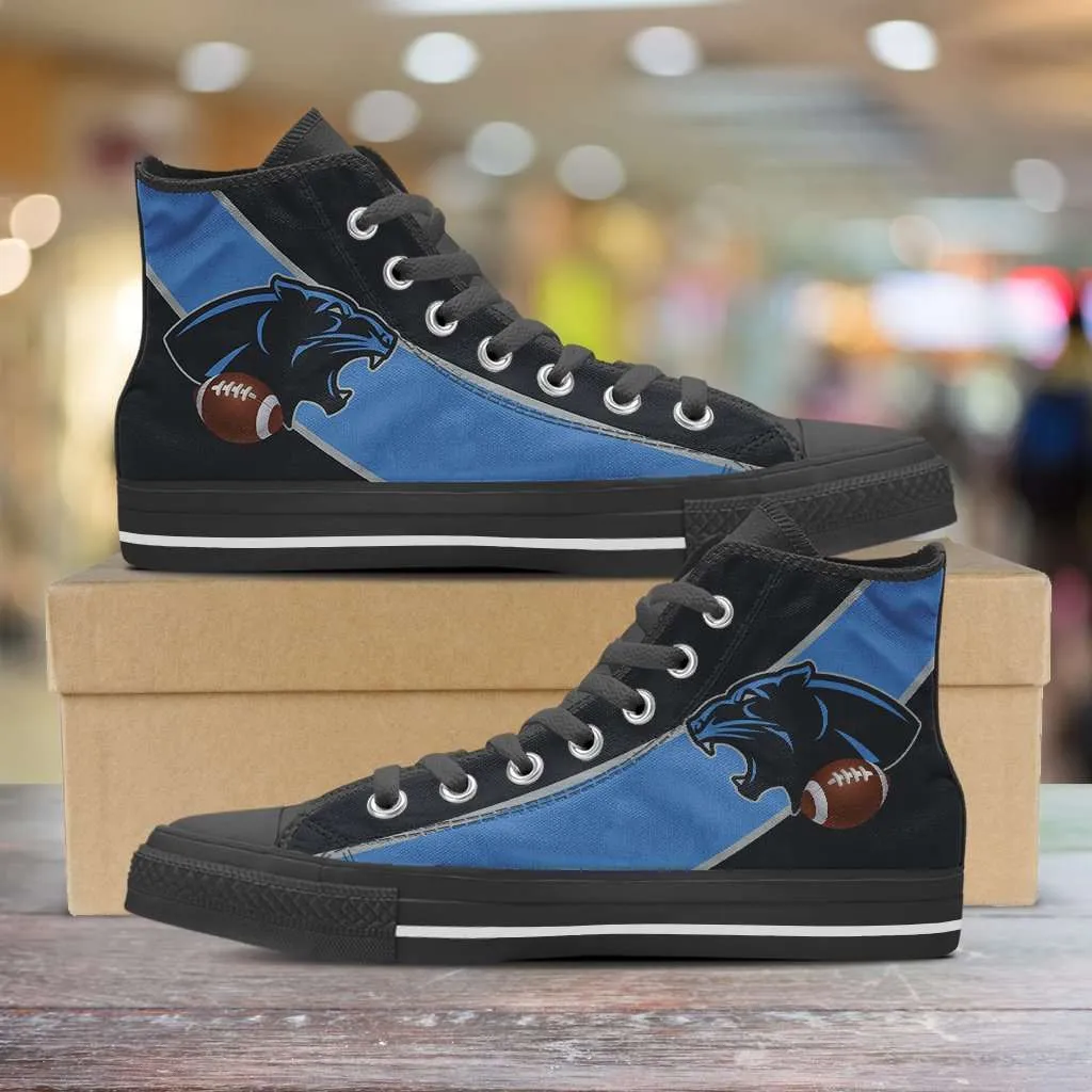 Fan Art Carolina Canvas High Top Shoes