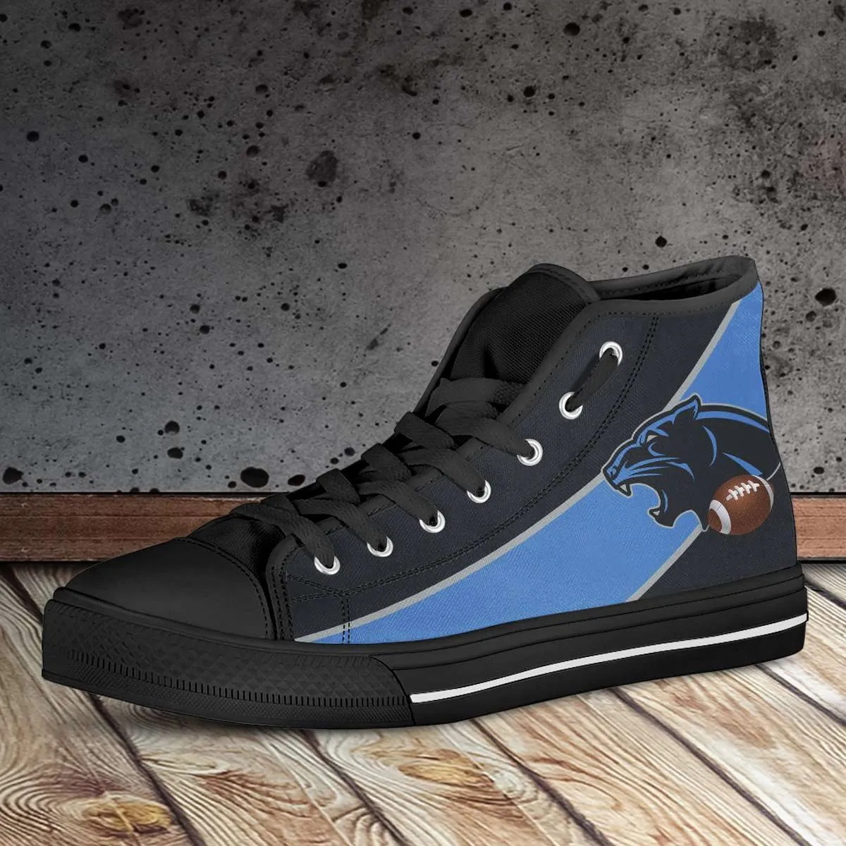 Fan Art Carolina Canvas High Top Shoes