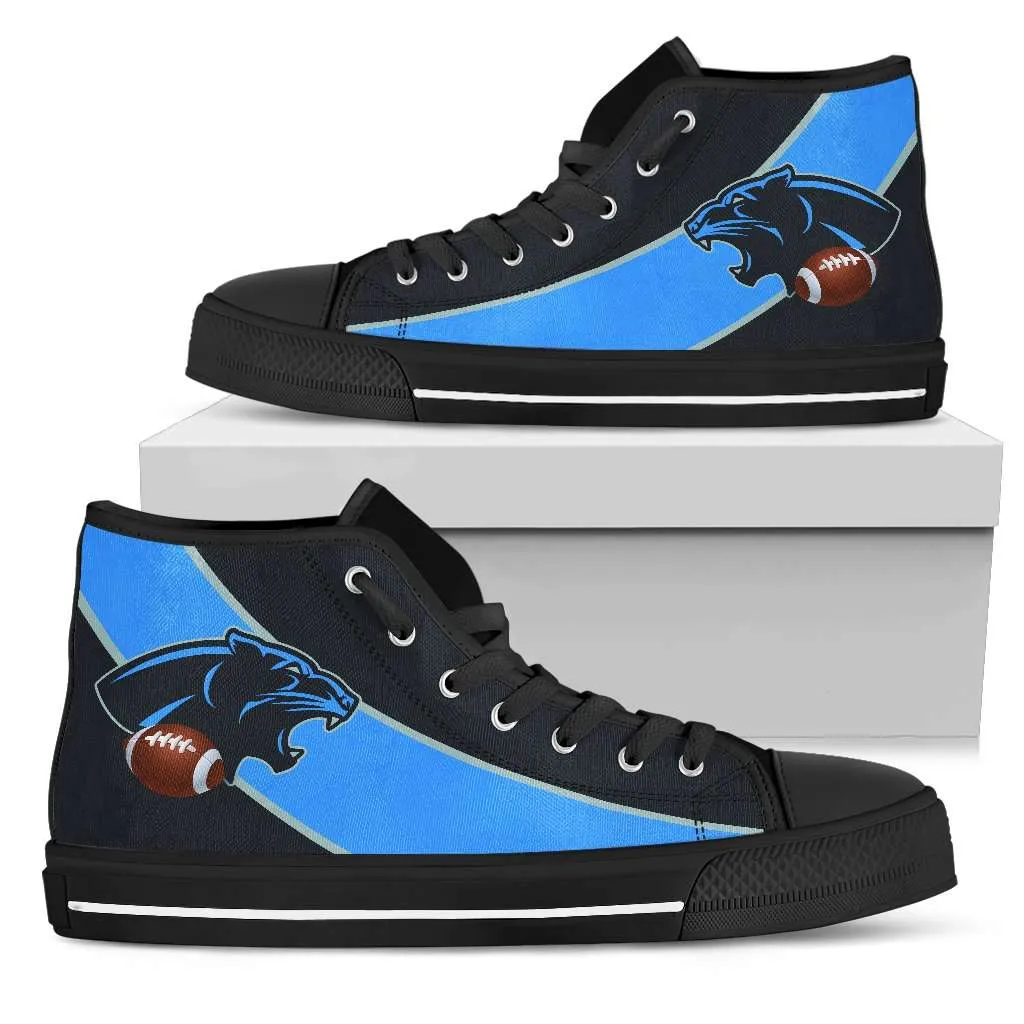 Fan Art Carolina Canvas High Top Shoes