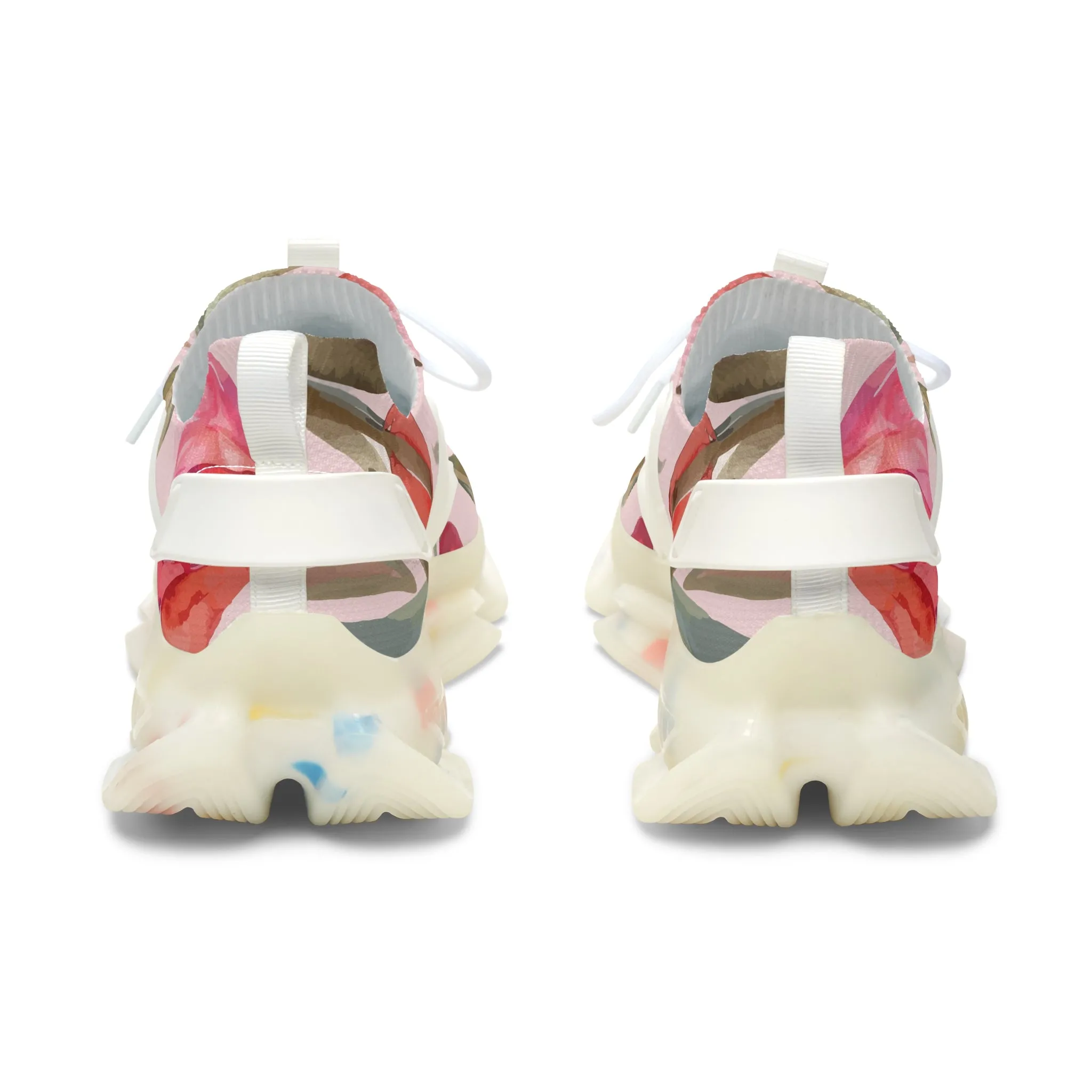 Floral Women's Mesh Sneakers - Stylish & Comfortable Walking Shoes