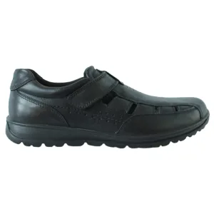 Imac Mens Closed Toe Sandals - 151220 - Black
