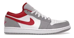 Jordan 1 Low SE Light Smoke Grey Gym Red
