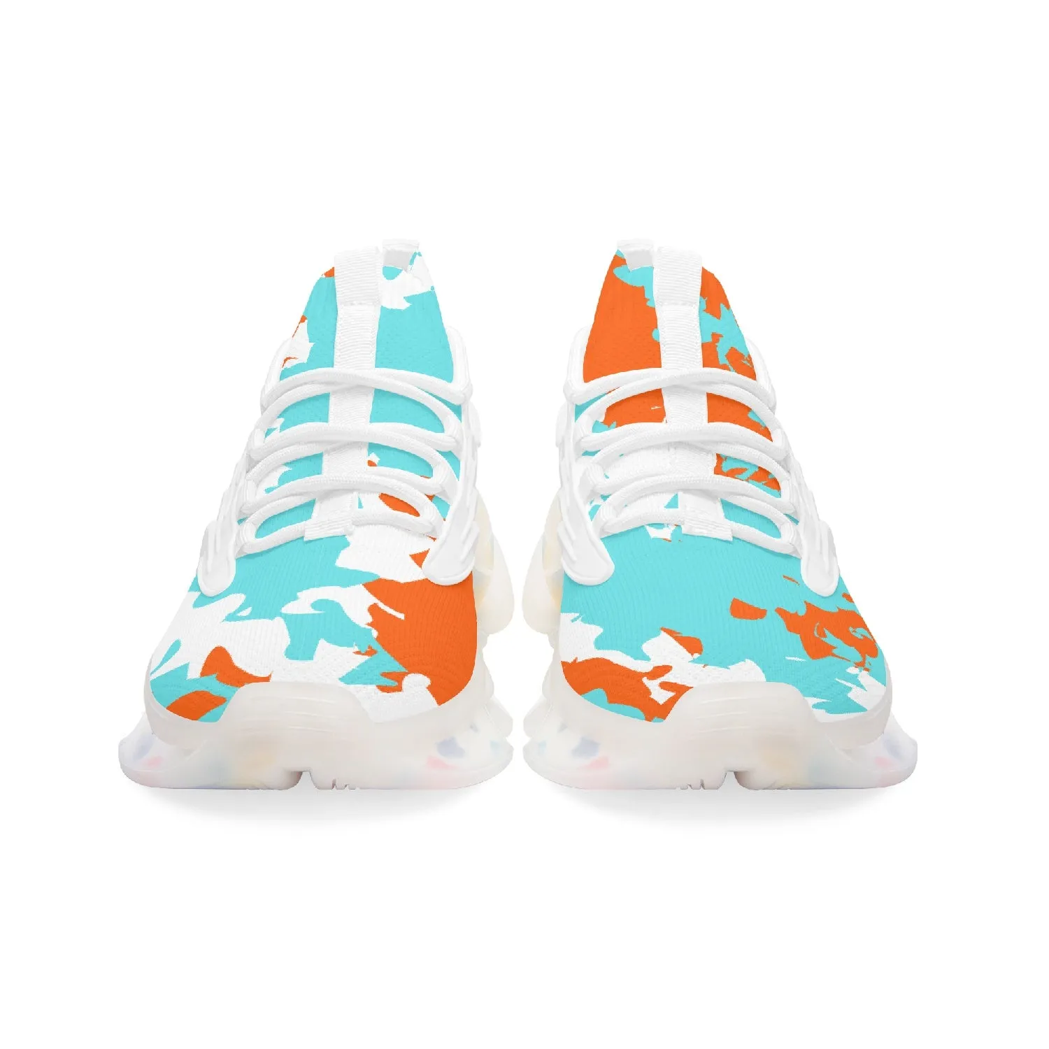 Kicxs MIA Camo Wings Style Bounce Mesh Knit Sneakers