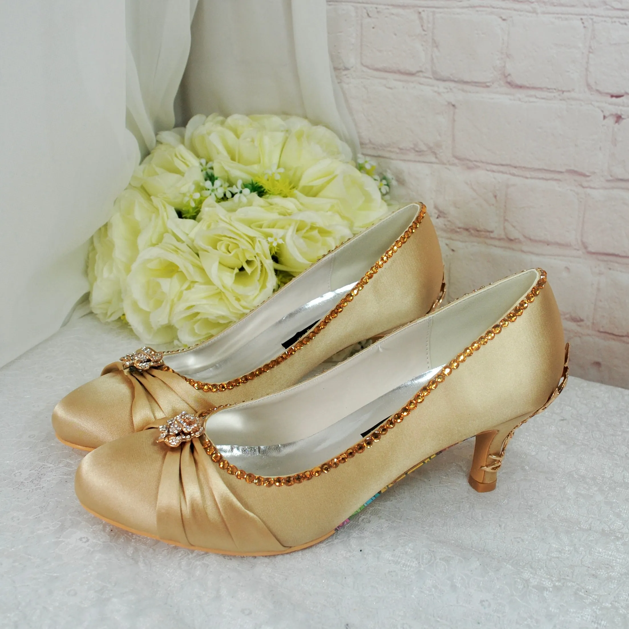 Kitty | Gold | 6cm Heel