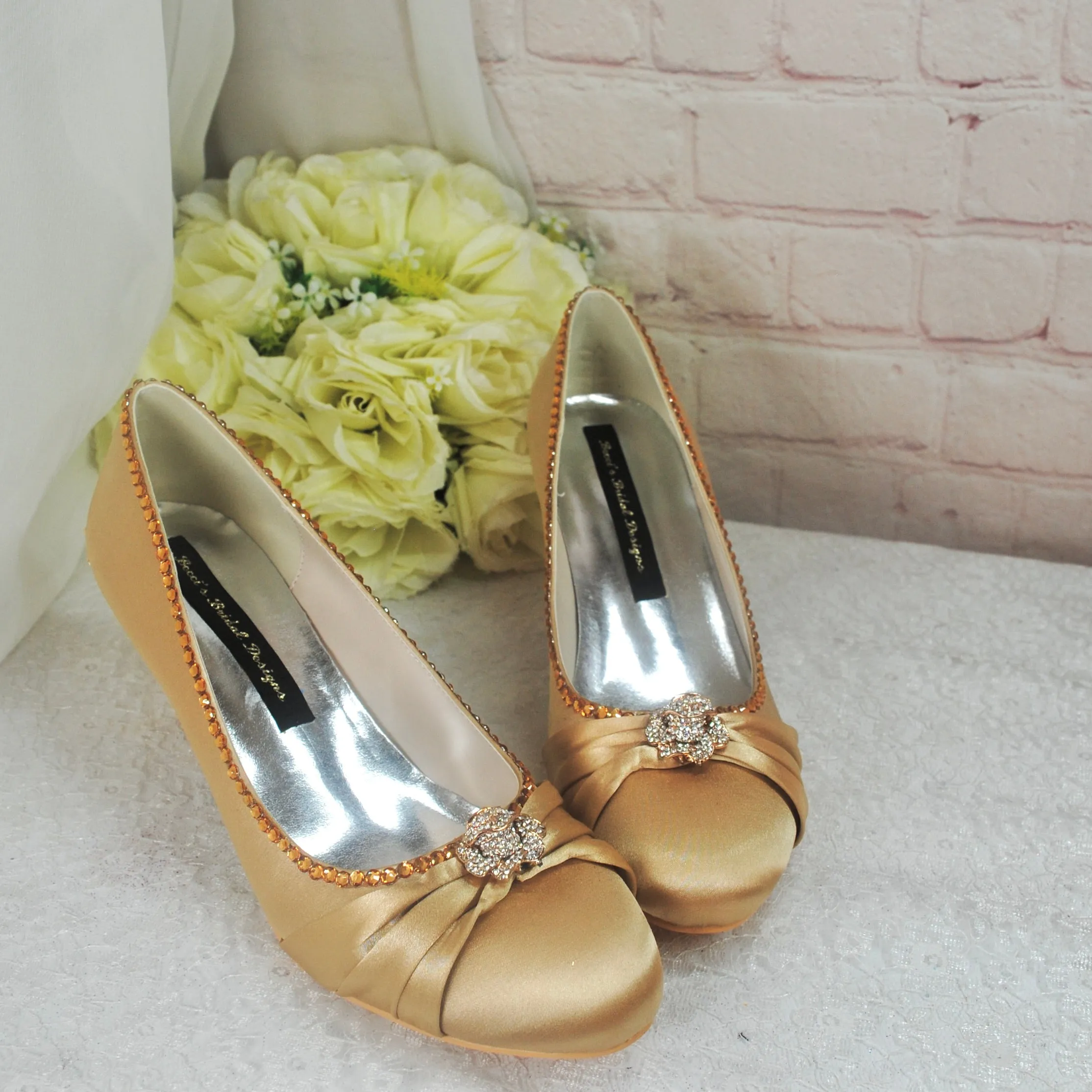 Kitty | Gold | 6cm Heel
