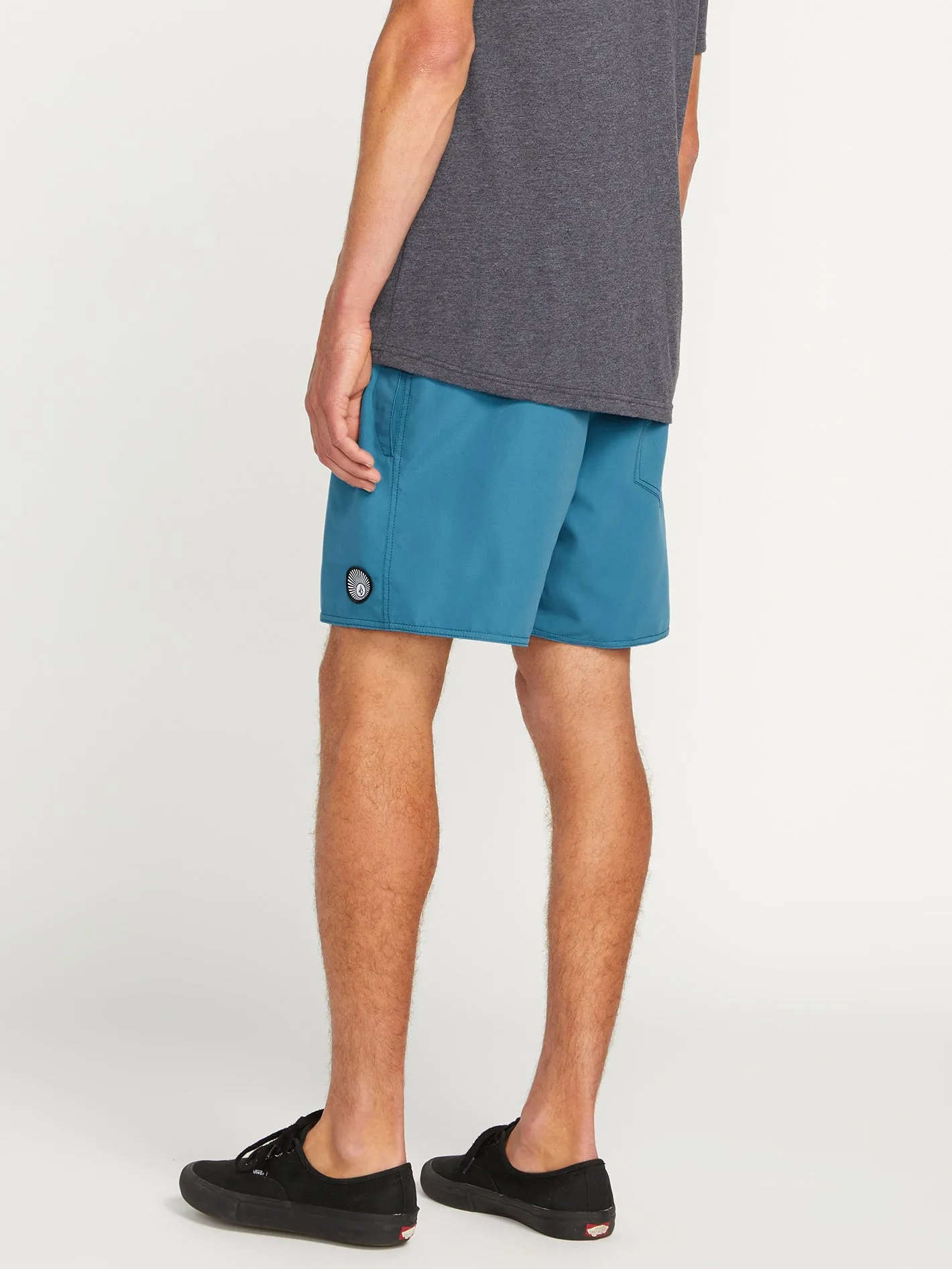 Lido Solid Trunks - Aged Indigo