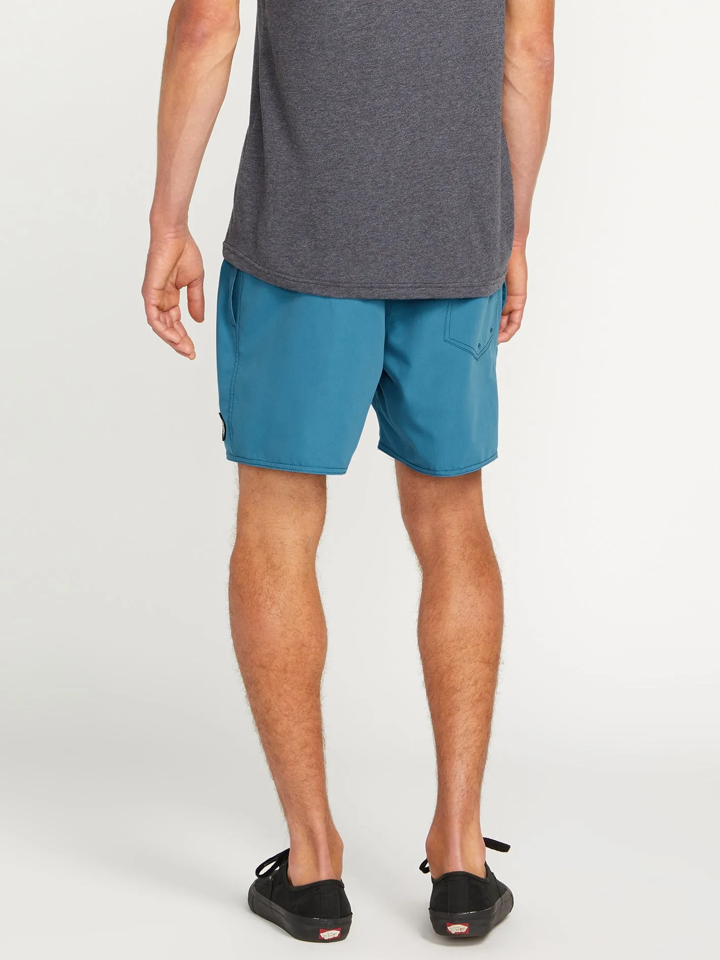 Lido Solid Trunks - Aged Indigo