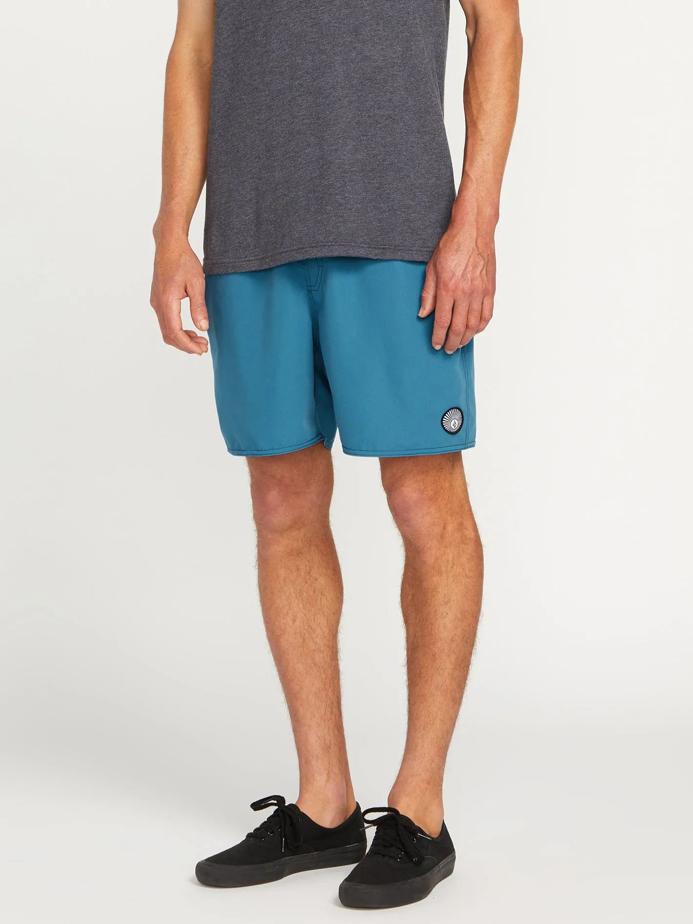 Lido Solid Trunks - Aged Indigo