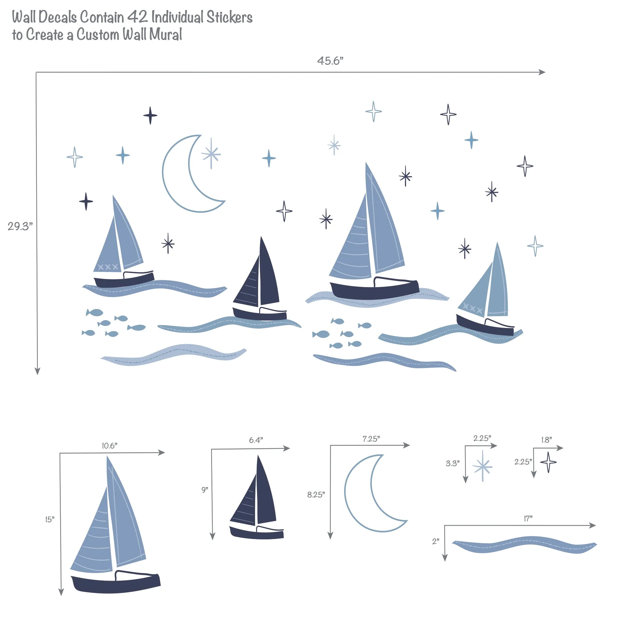 Little Skipper Wall Decals