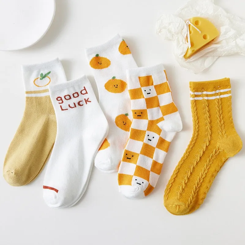 Low Cut Printed Cotton Socks