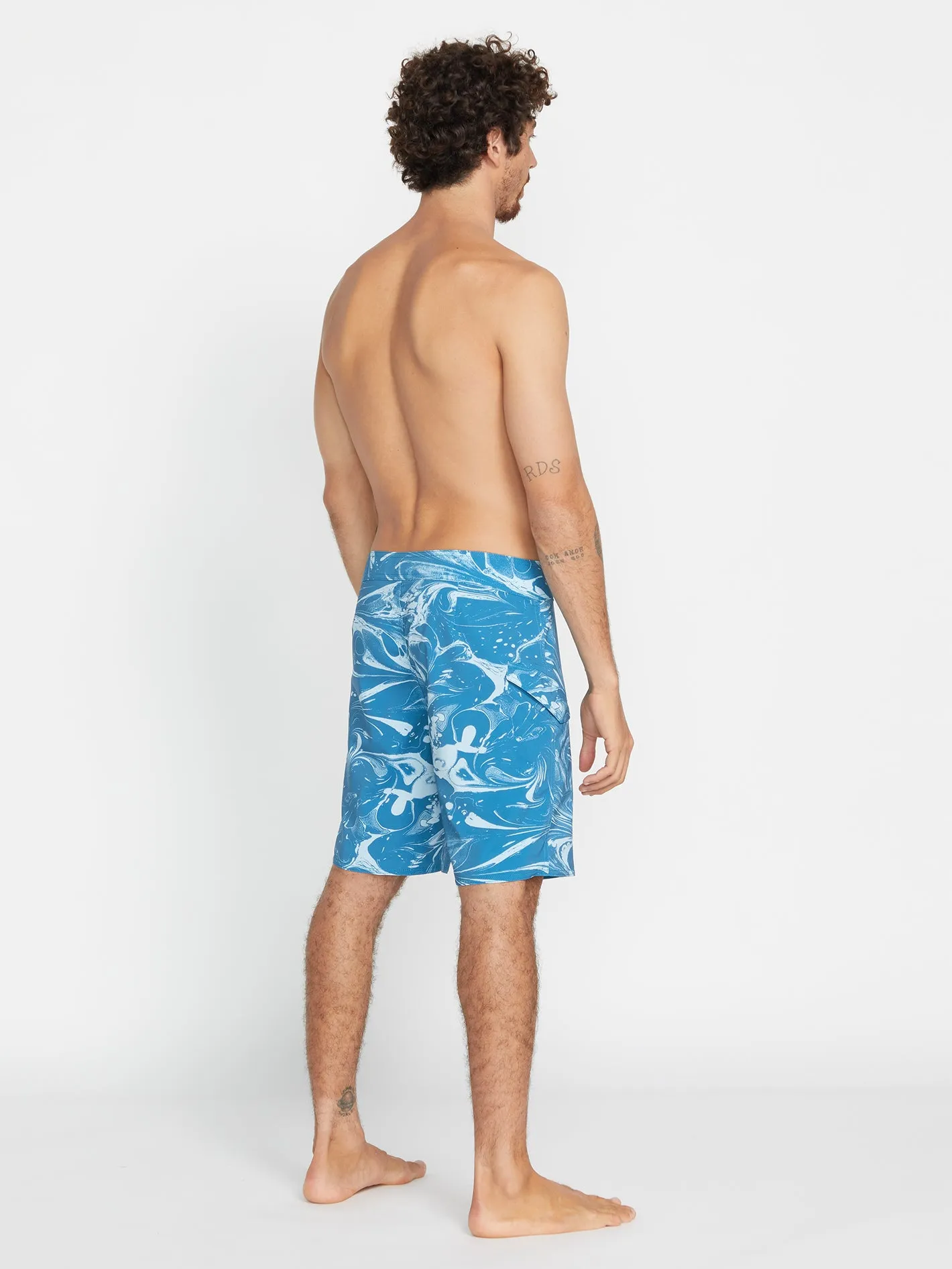 Marble Mod-Tech Trunks - Aged Indigo