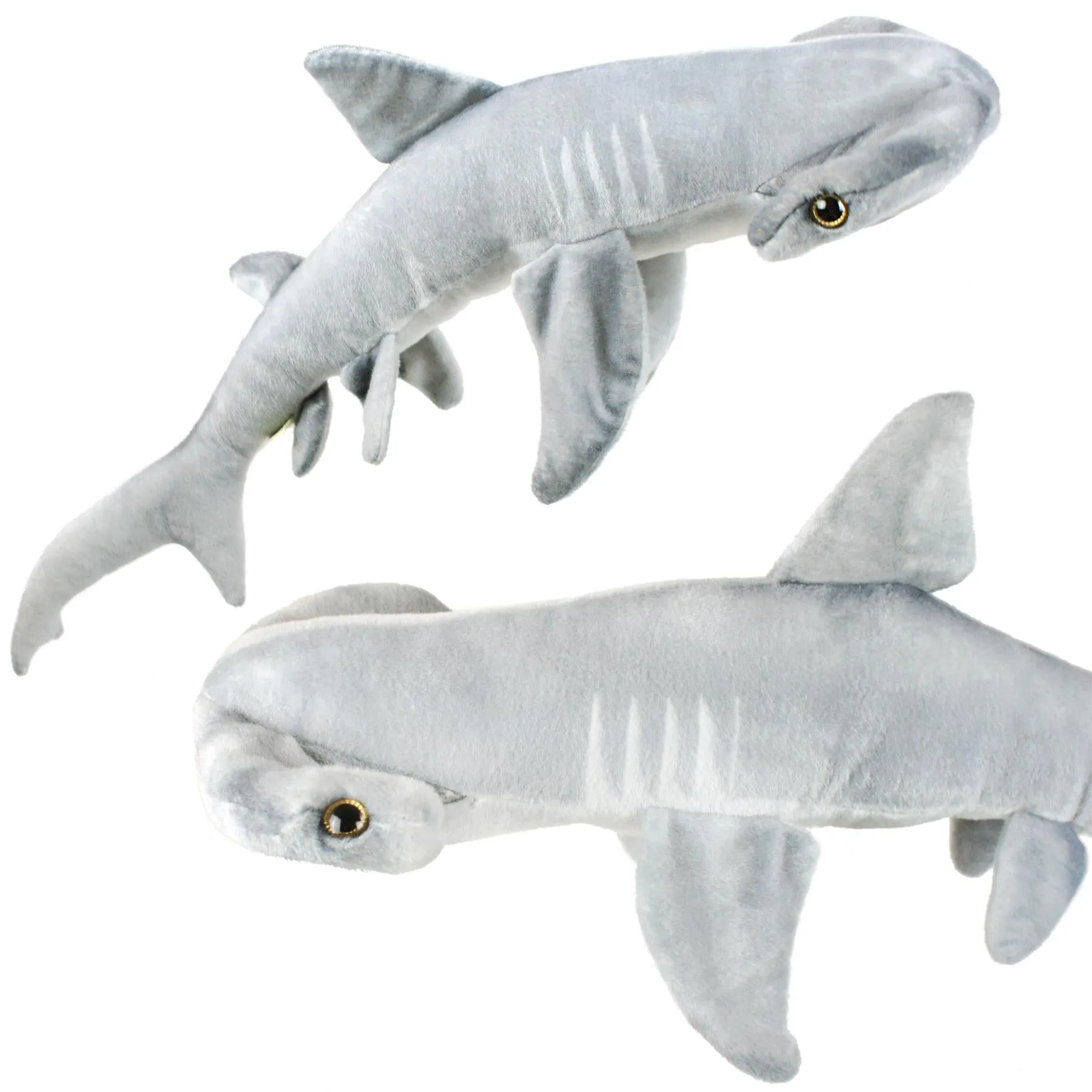MC The Hammerhead Shark | 31 Inch Stuffed Animal Plush | By TigerHart Toys