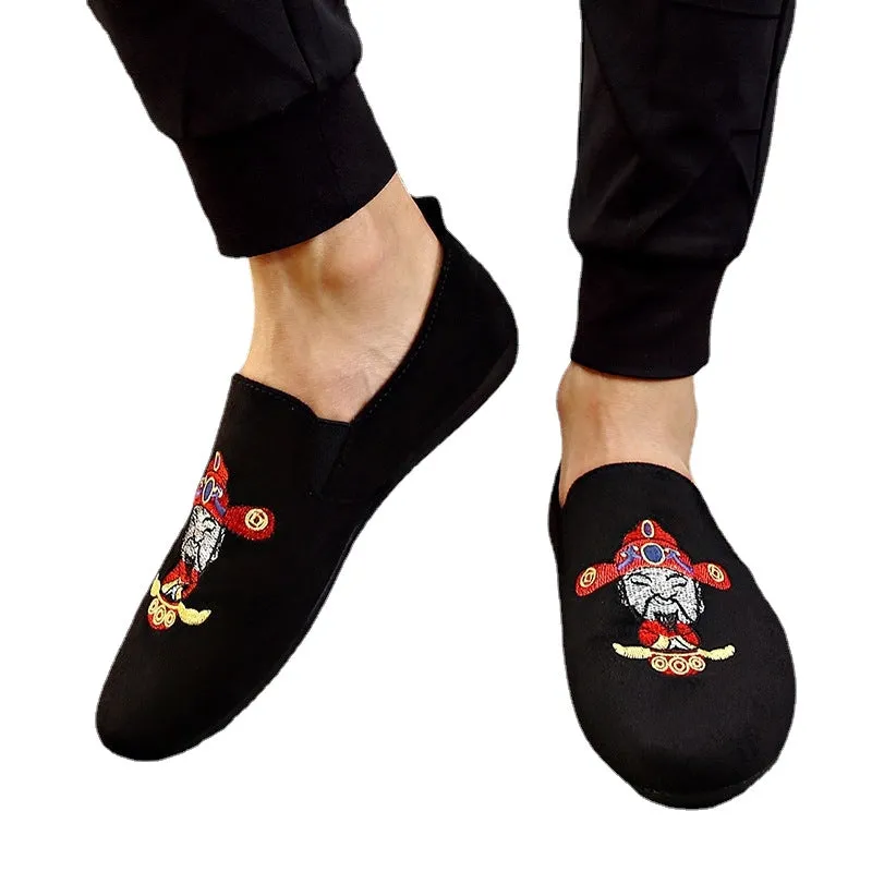 men's shoes pop single shoes casual shoes foot men's shoes