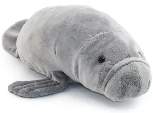 Morgan The Manatee | 17 Inch Stuffed Animal Plush | By TigerHart Toys